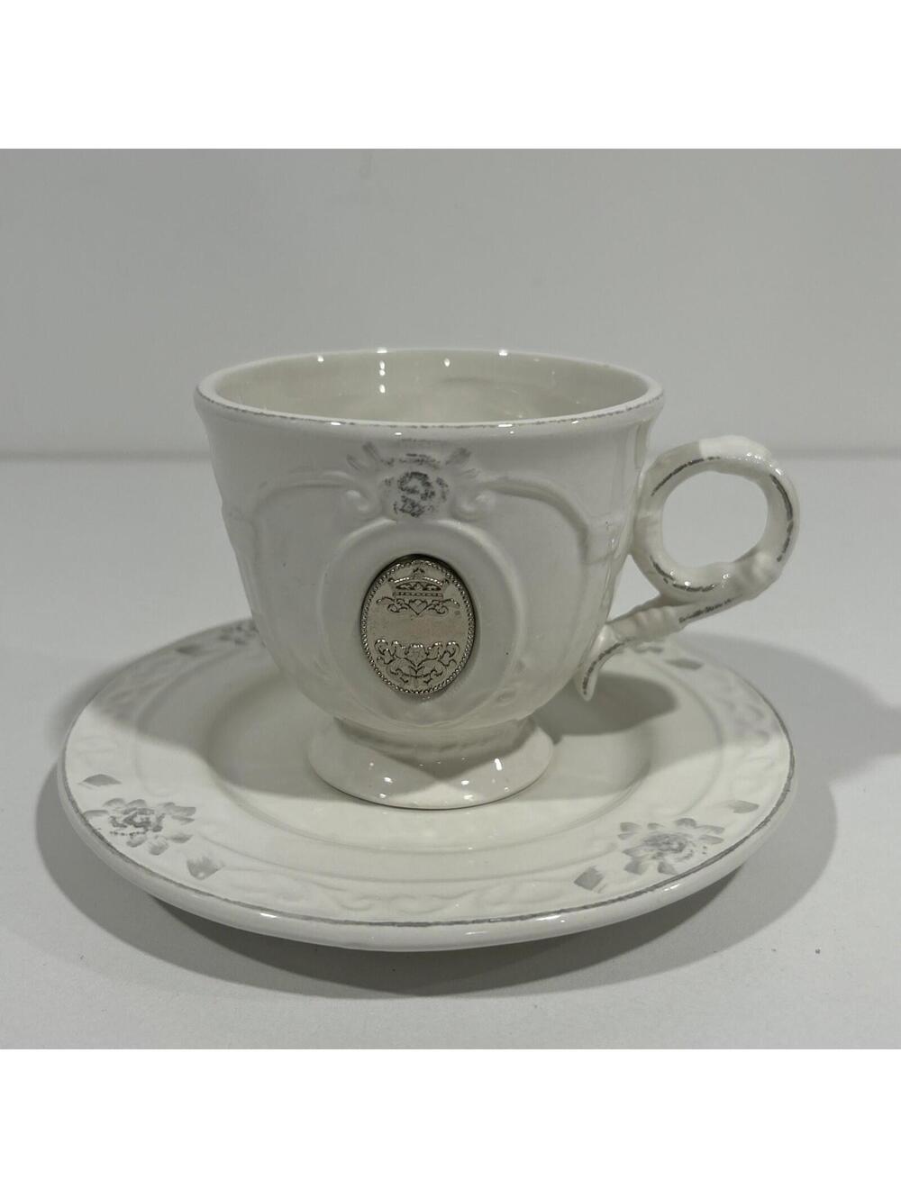 Bombay Priscilla Cup and Saucer Floral Tea Set Vintage Style